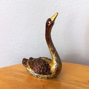 Keren Kopal swan trinket box